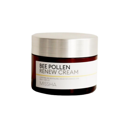 Missha Bee Pollen Renew Cream For Intense Hydration And Skin Barrier Support Grab2Buy Missha Grab2Buy