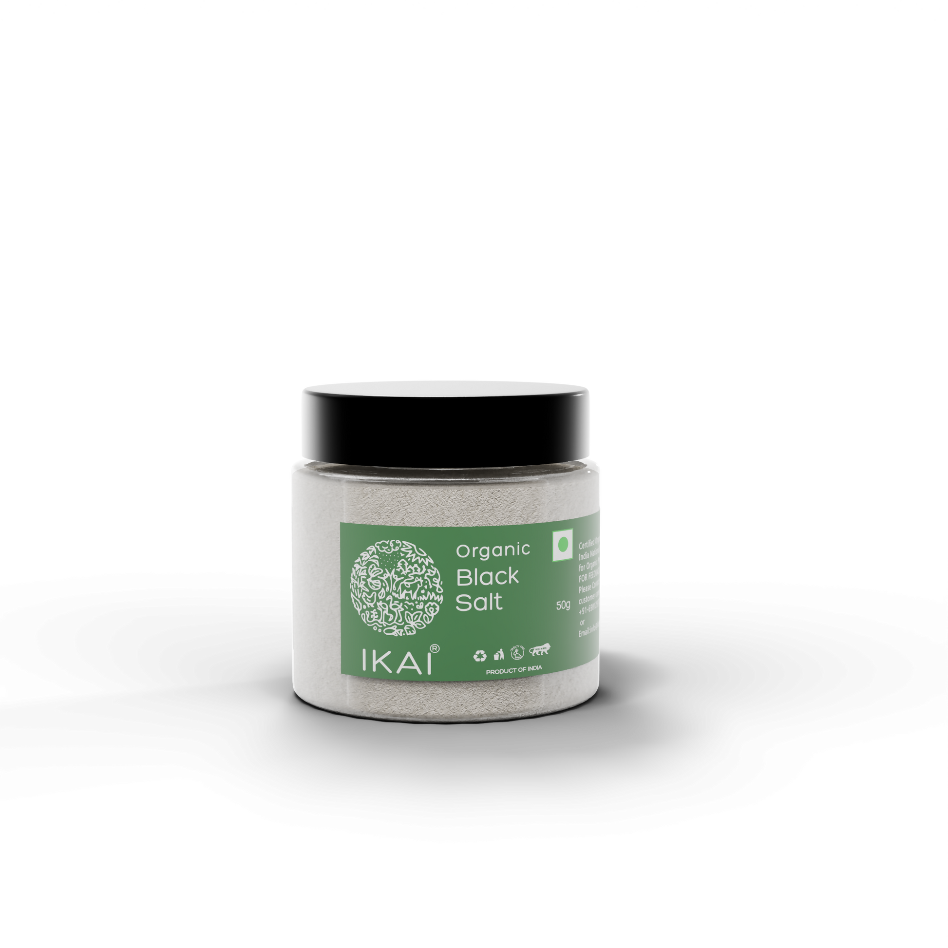 1 - Natural Black Salt - 50g