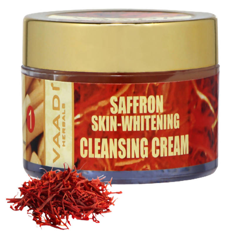 Vaadi Herbals Saffron Skin Whitening Cleansing Cream - Grab2buy