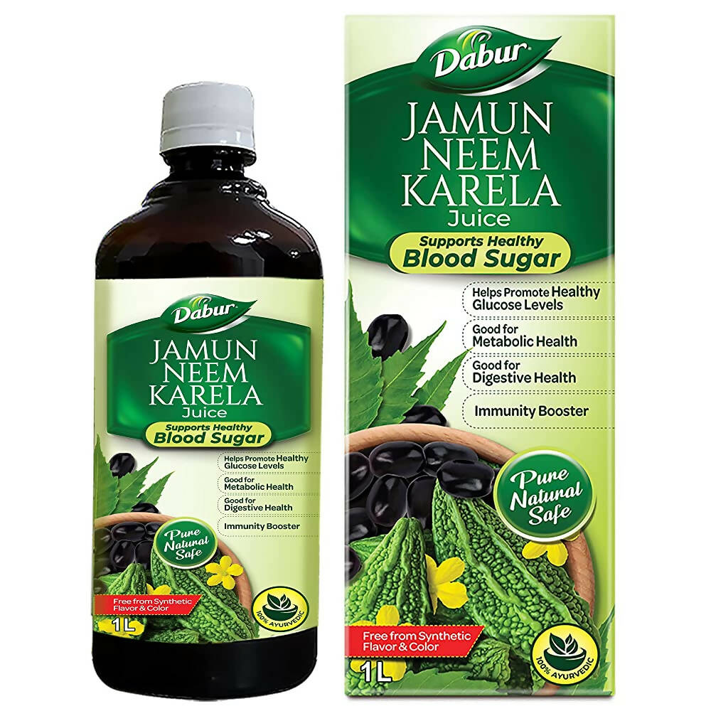 Dabur Jamun Neem Karela Juice - Grab2buy