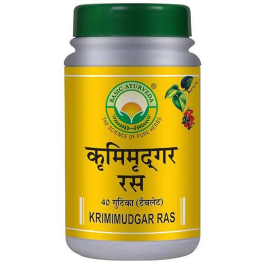 Basic Ayurveda Krimimudgar Ras Tablet Grab2Buy Basic Ayurveda Grab2Buy