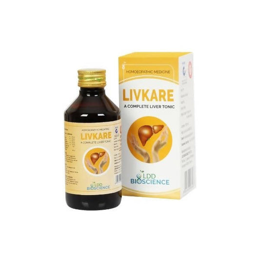 LDD Bioscience Homeopathy Livkare Tonic – Homeopathic Liver Detox & Hepatic Wellness Tonic