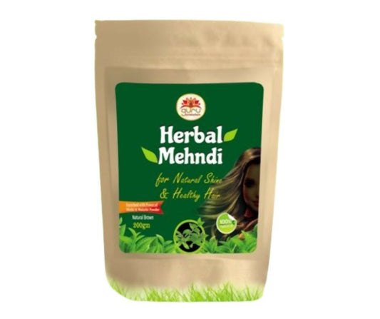 Guru prasadam 100% Herbal Pure Henna - Grab2buy