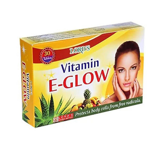Lord’s Homeopathy Vitamin E-Glow Tablets – Homeopathic Skin Radiance & Antioxidant Wellness