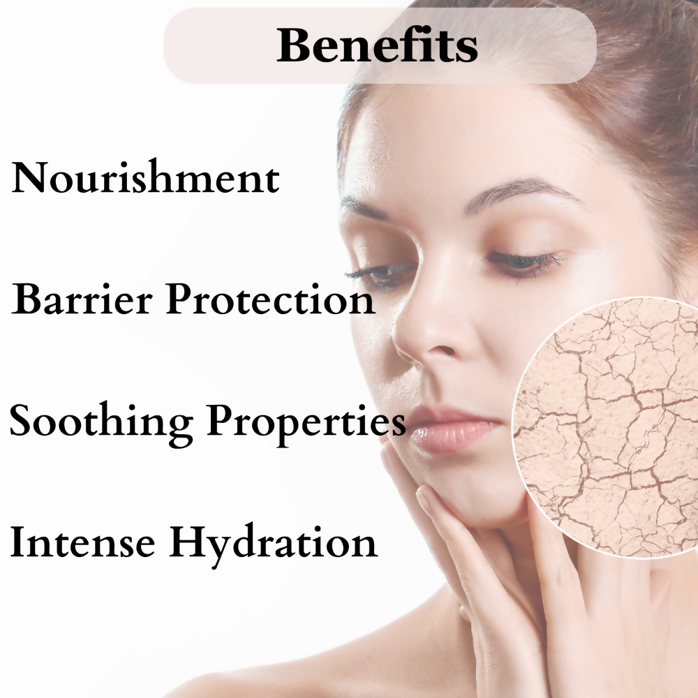 Dermistry Sensitive & Dry Skin Care Deep Nourishment Calming Soothing Face Cream Shea Butter Biotin - Grab2buy