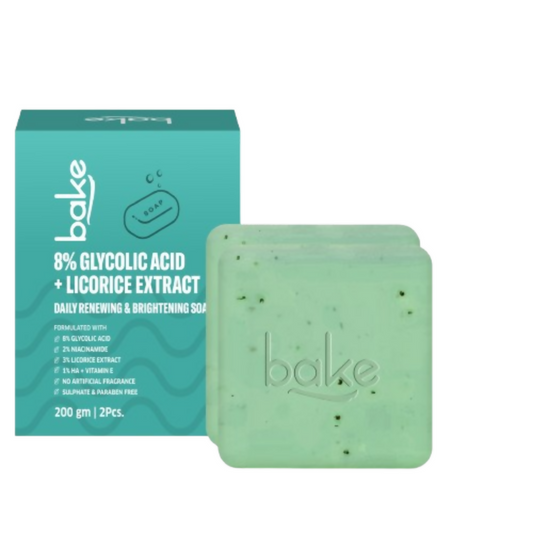 Bake 8% Glycolic Acid Scrub Treatment Soap Grab2Buy Bake Grab2Buy