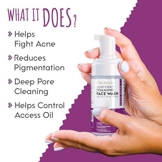 L'Sensa Foaming Face Wash For Acne And Pimples For All Skin Type Grab2Buy L'Sensa Grab2Buy