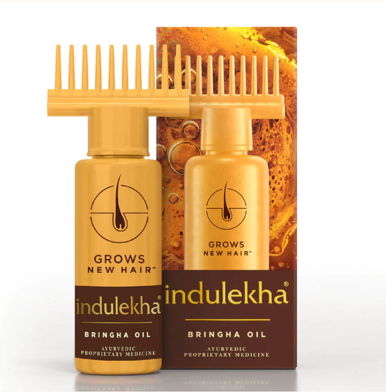 Best Ayurvedic Hair Oils Online USA - Indulekha Bhringa Hair Oil | Grab2Buy