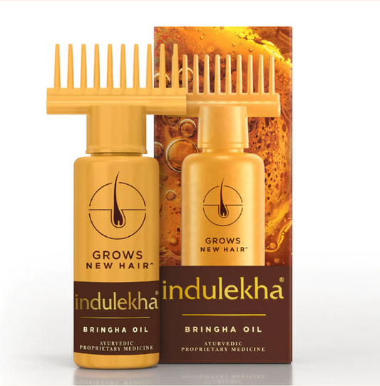 Best Ayurvedic Hair Oils Online USA - Indulekha Bhringa Hair Oil | Grab2Buy