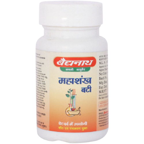 Baidyanath Mahashankh Bati 40 Tabs — Ayurvedic Digestive Supplement USA | Grab2Buy
