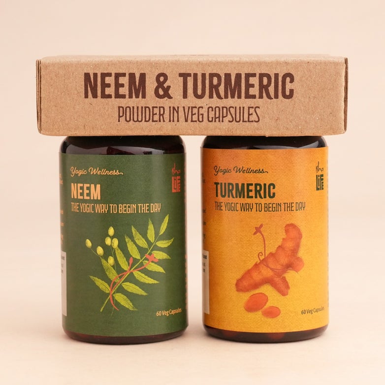Isha Life Neem and Turmeric Capsules USA – Buy Online | Grab2Buy