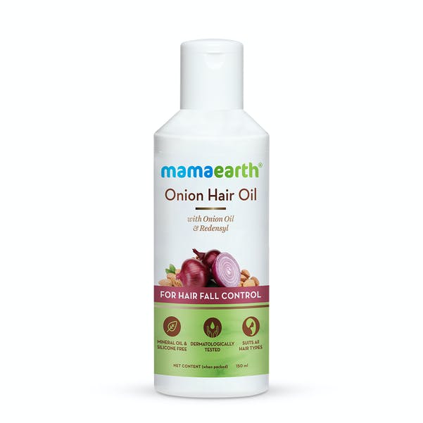 Mamaearth Onion Hair Oil USA – Buy Online for Hair Fall Control | Grab2Buy