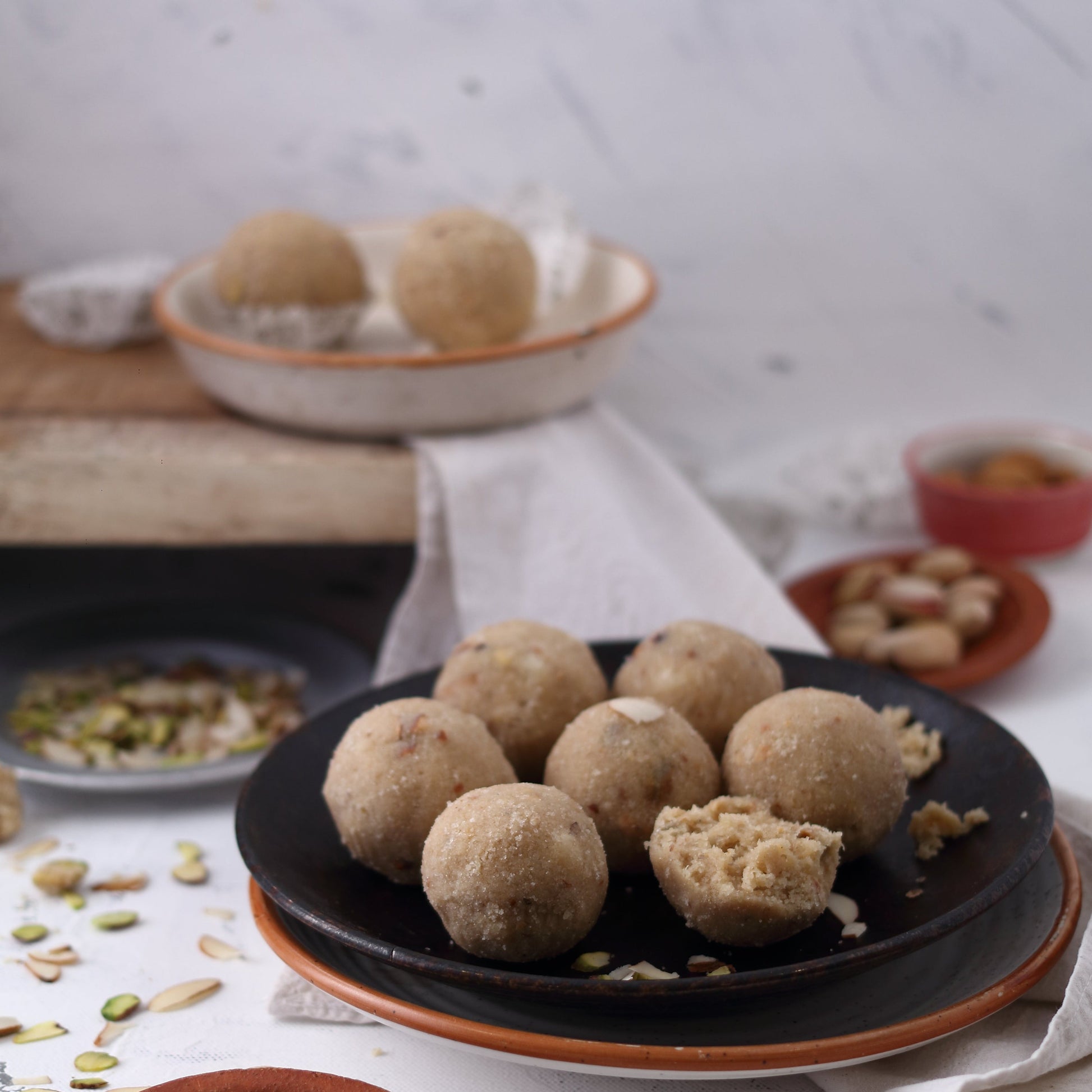 Almond House Gound Laddu 