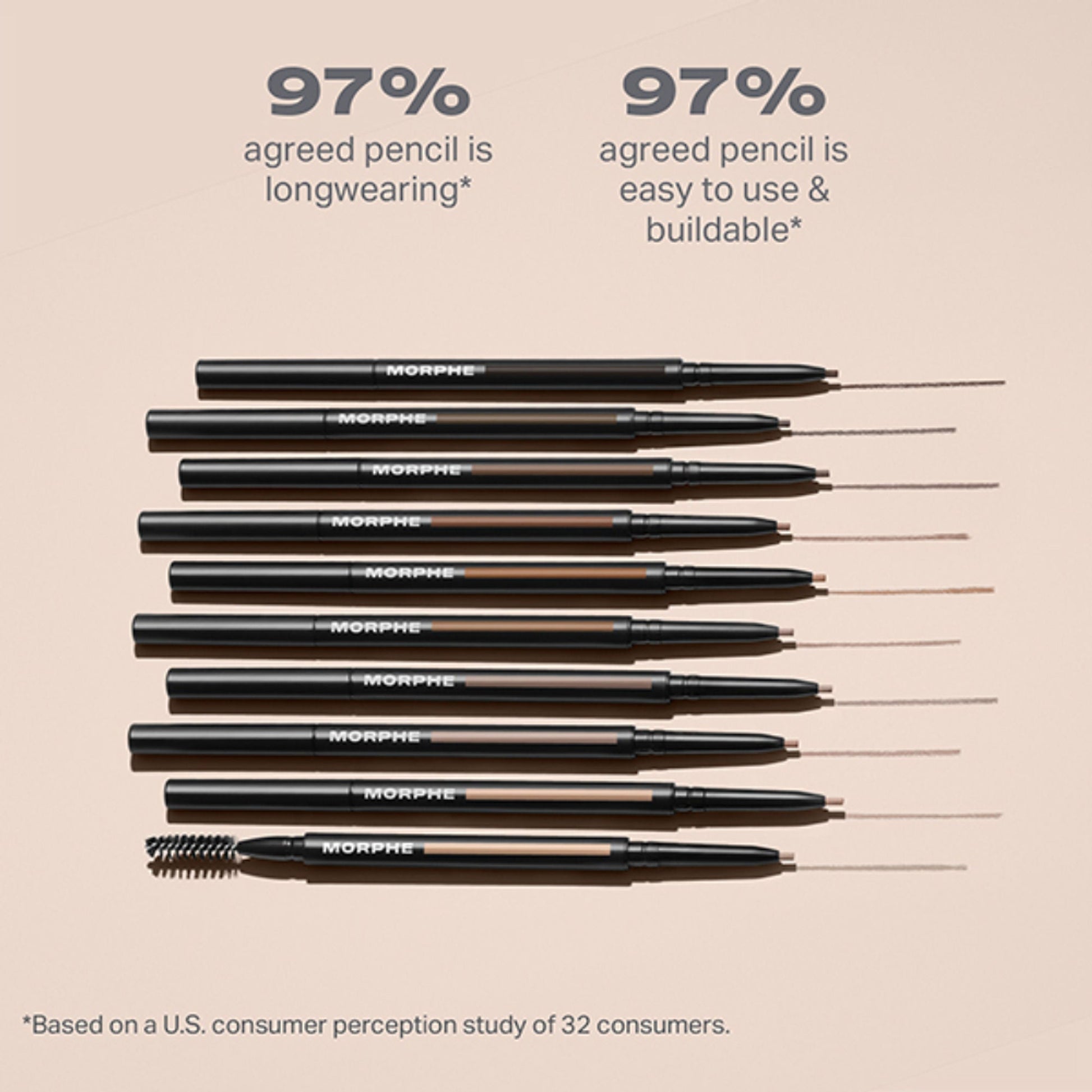 MORPHE Micro Brow Pencil - Cold Brew