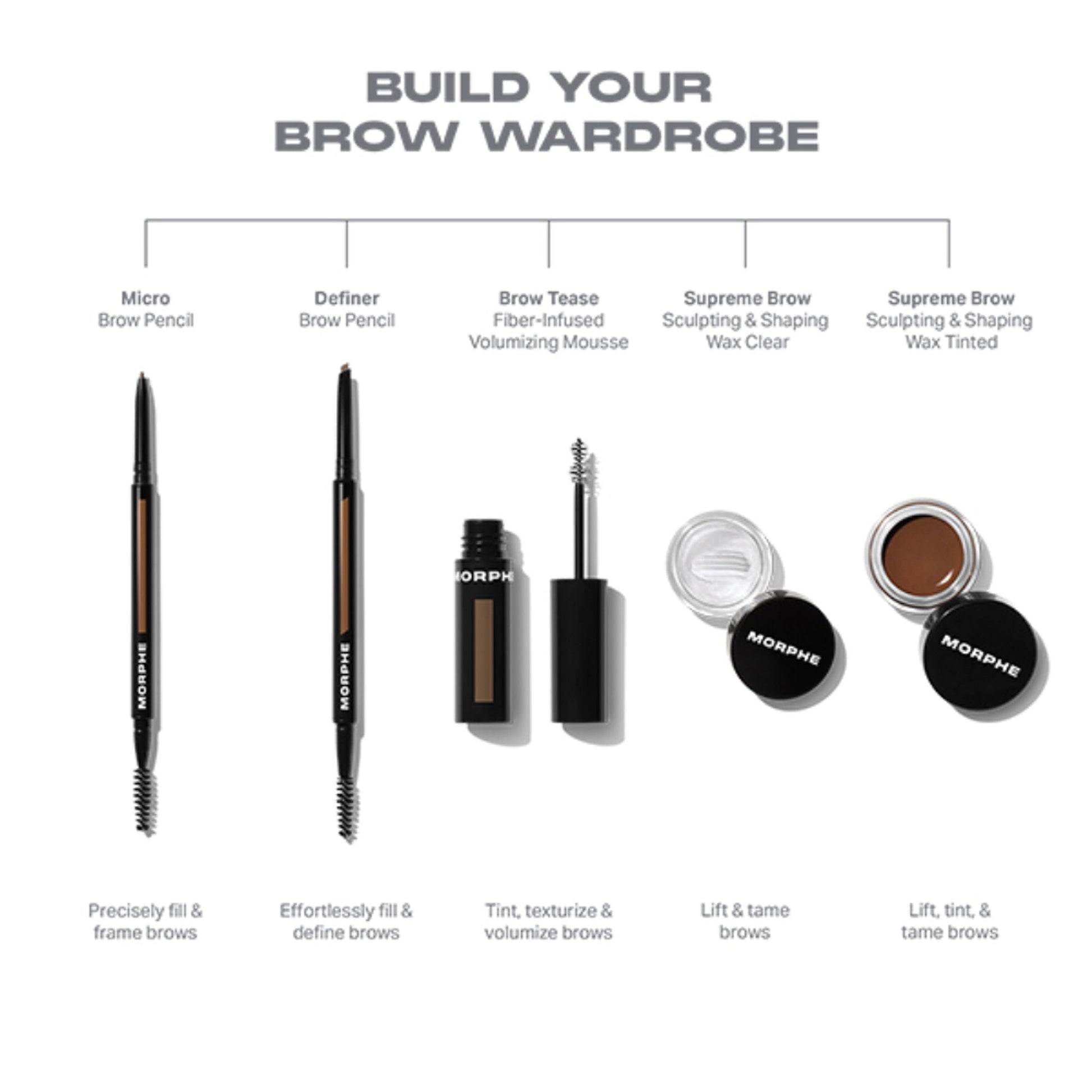 MORPHE Micro Brow Pencil - Cold Brew