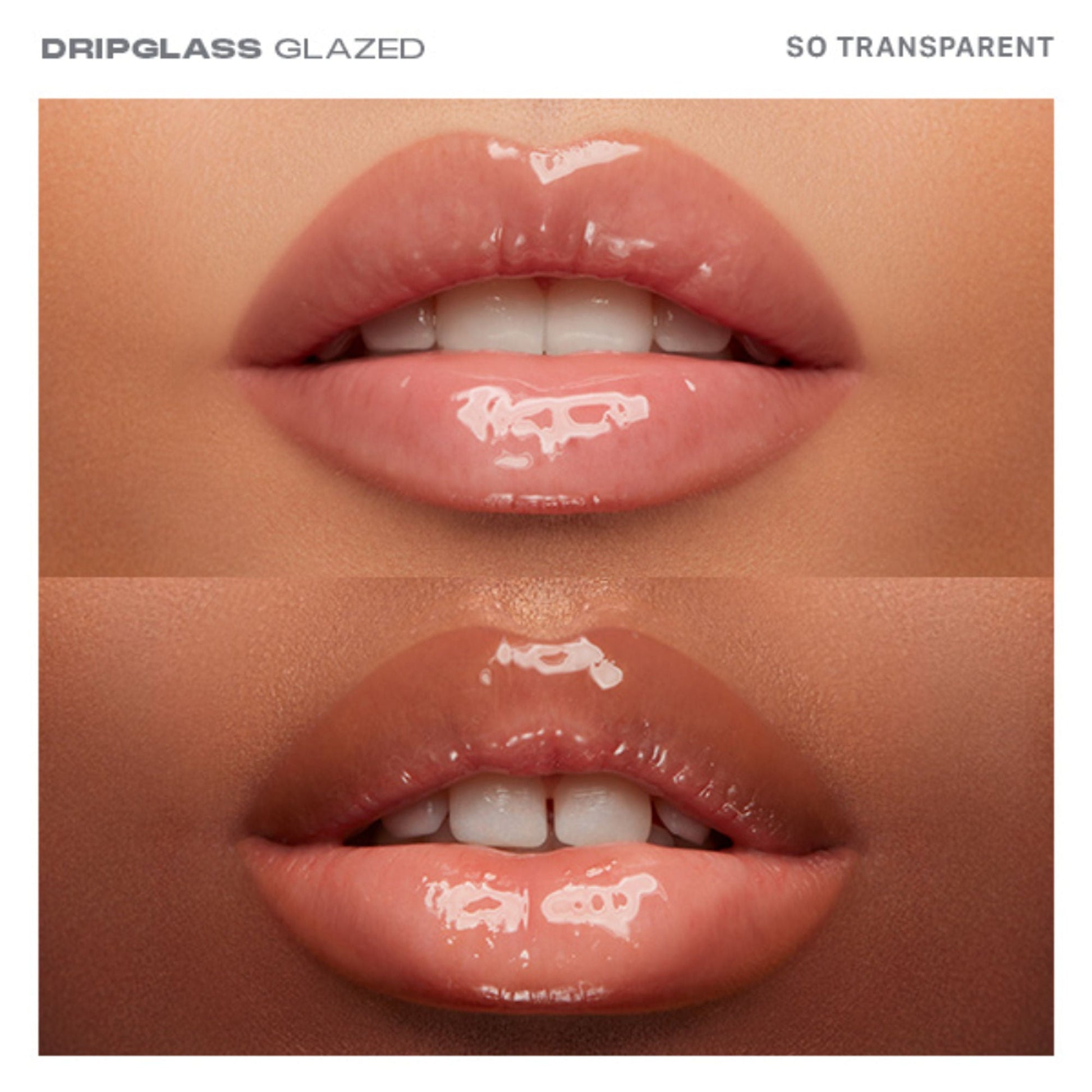 MORPHE Dripglass Glazed High Shine Lip Gloss - So Transparent