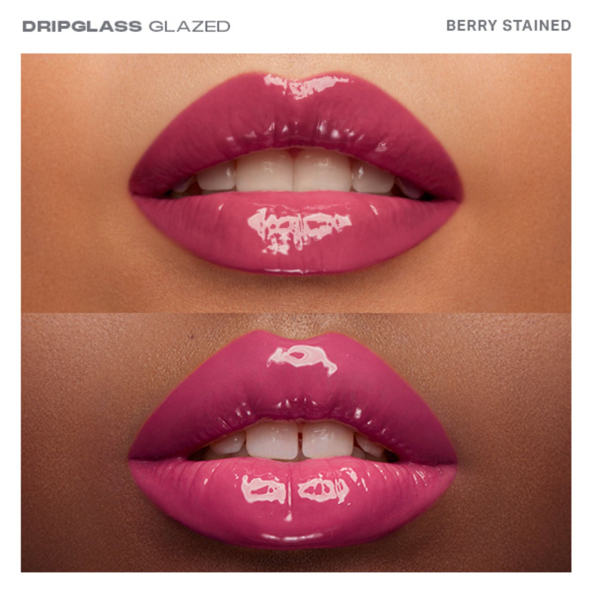 MORPHE Dripglass Glazed High Shine Lip Gloss - Berry Stained
