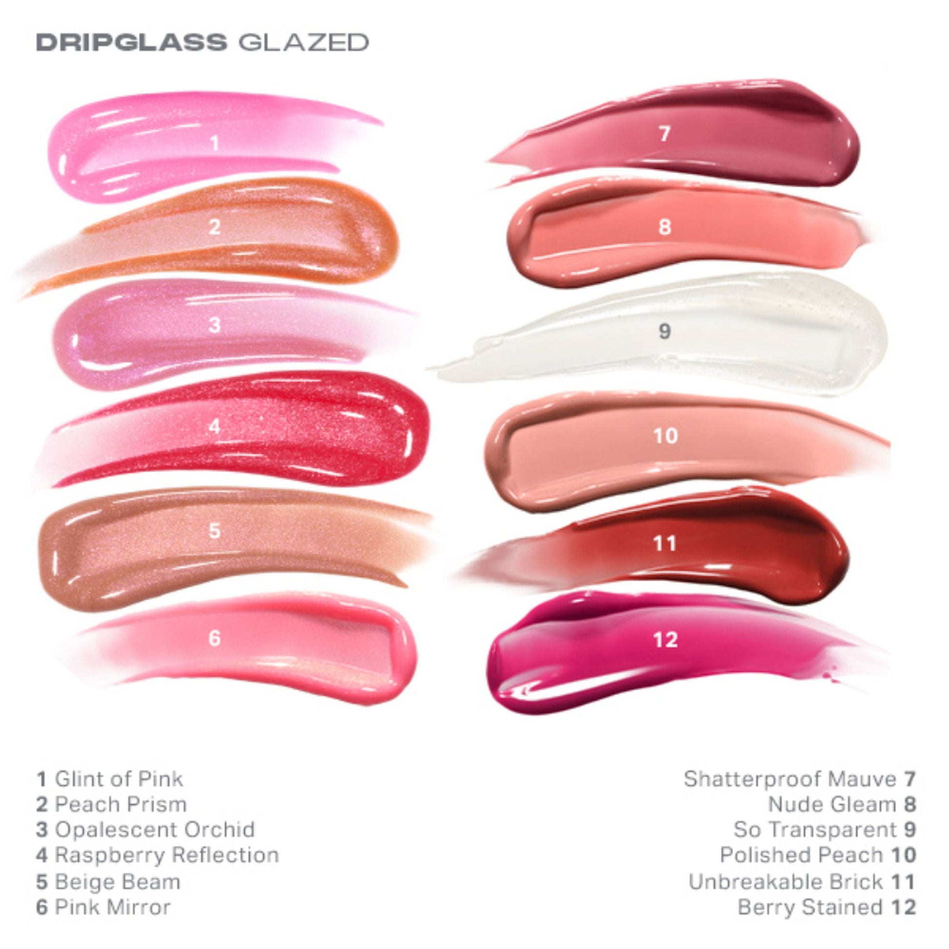 MORPHE Dripglass Glazed High Shine Lip Gloss - Raspberry Reflection