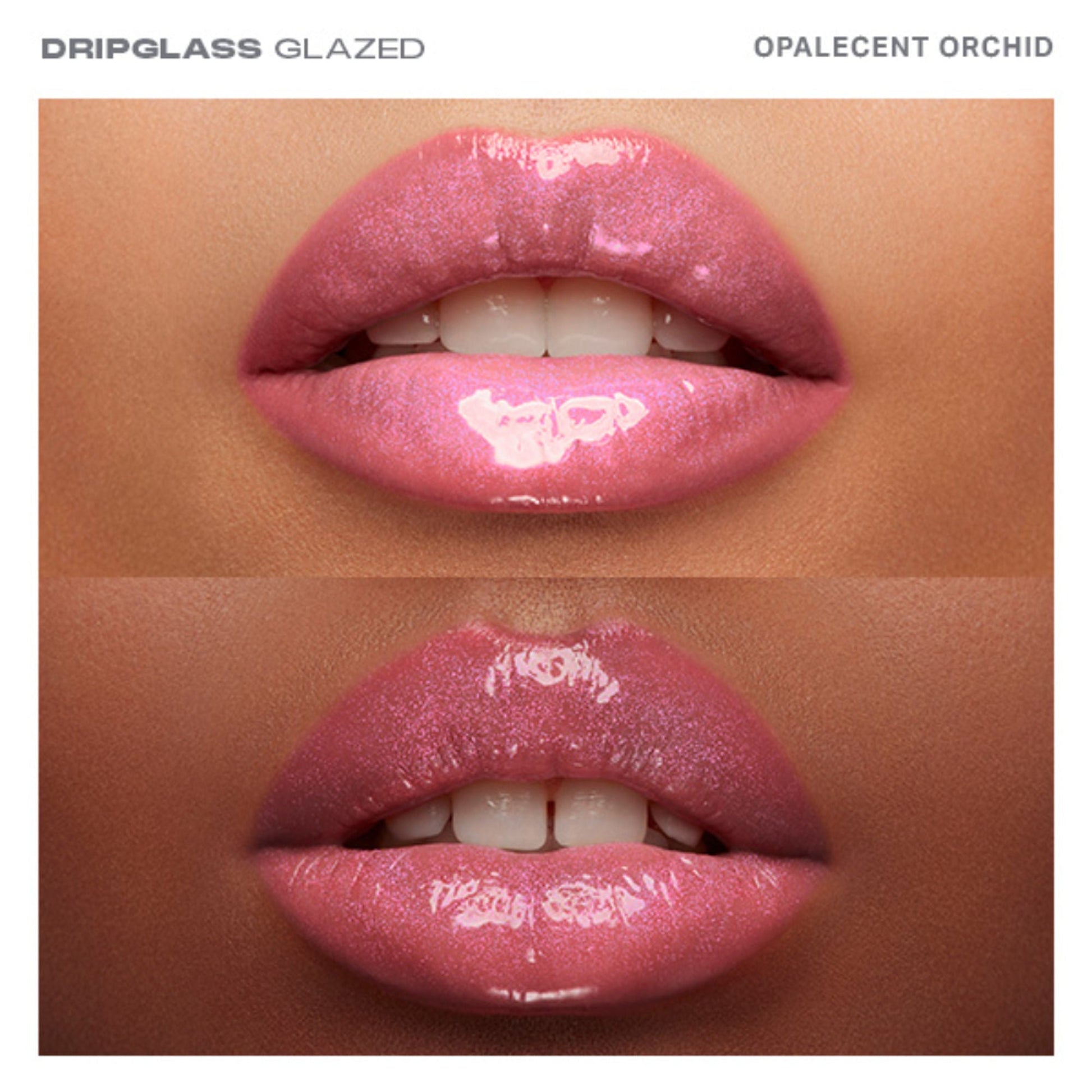 MORPHE Dripglass Glazed High Shine Lip Gloss - Opalescent Orchid