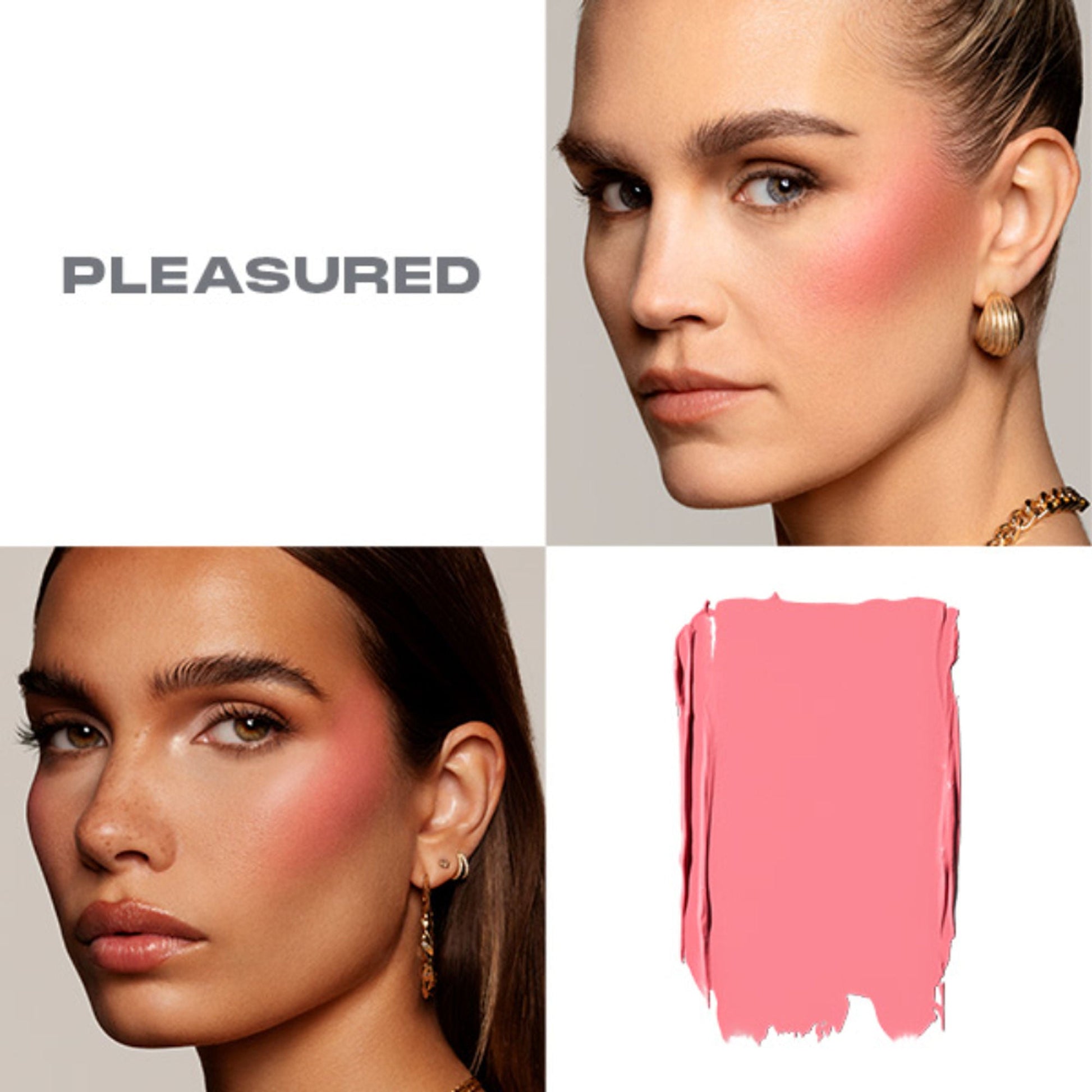 MORPHE Huephoric Rush 3-In-1 Silk Blush - Pleasured