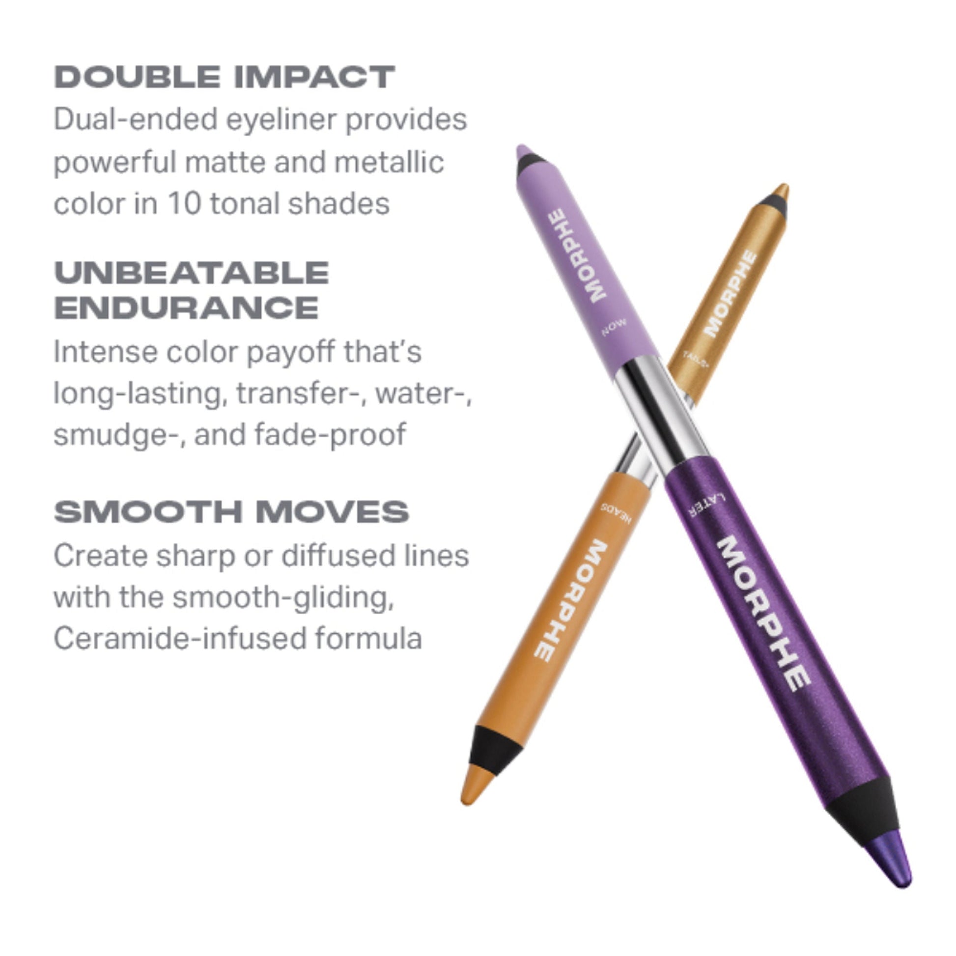 MORPHE Bi Liner Dual Ended Gel Pencil - Friend Or Foe