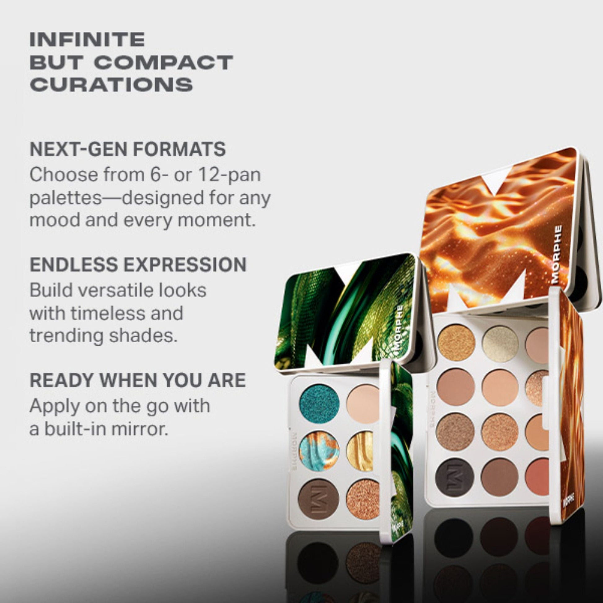 MORPHE Chromaplus 6-Pan Eyeshadow Palette - Python Code