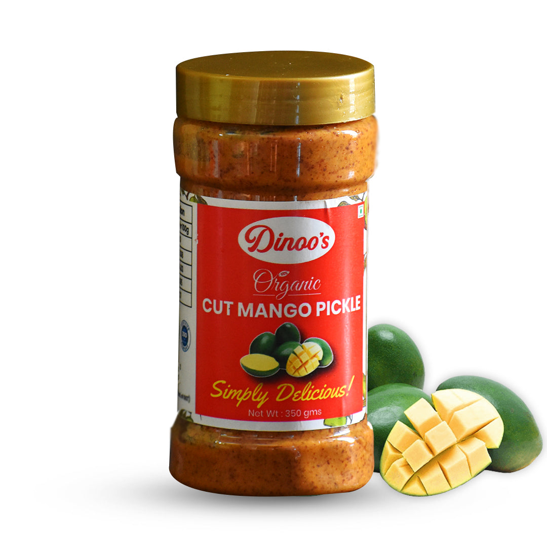 Dinoo's Organic Cut Mango Pickle 