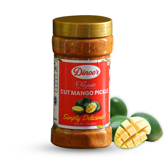 Dinoo's Organic Cut Mango Pickle 