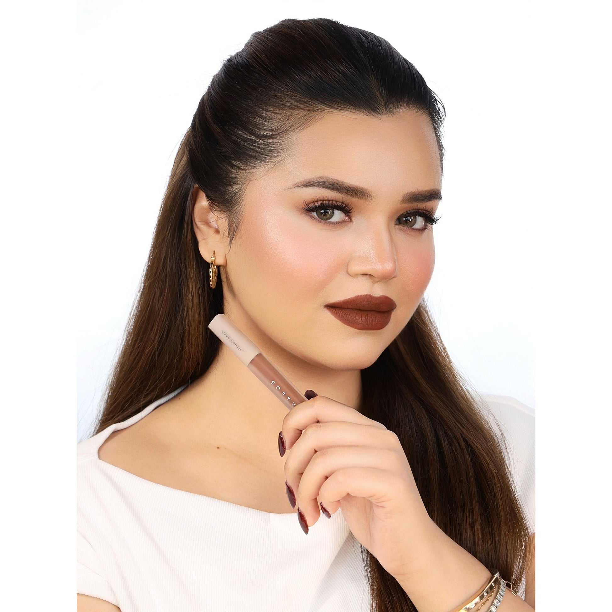 Love Earth Softy Tinty Lipstick - Mocha Melt