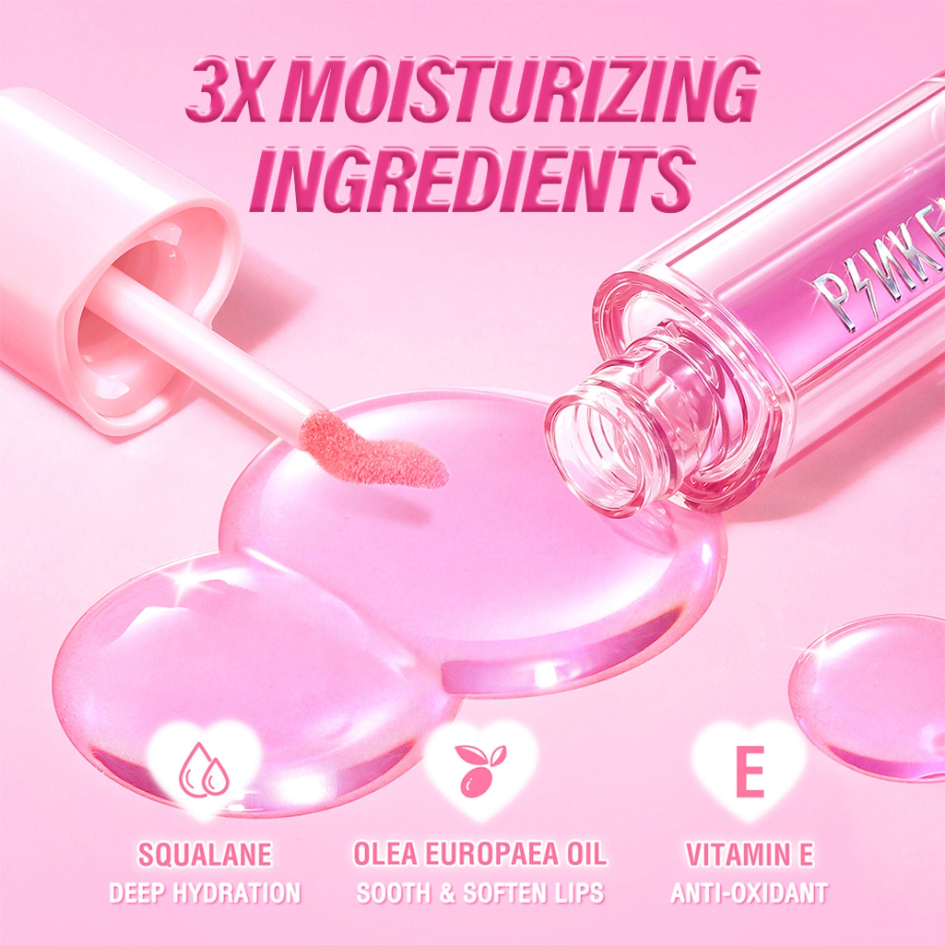 PINKFLASH Color Change Magic Lasting Lip Tint - Hot Pk01 Juicy Peach