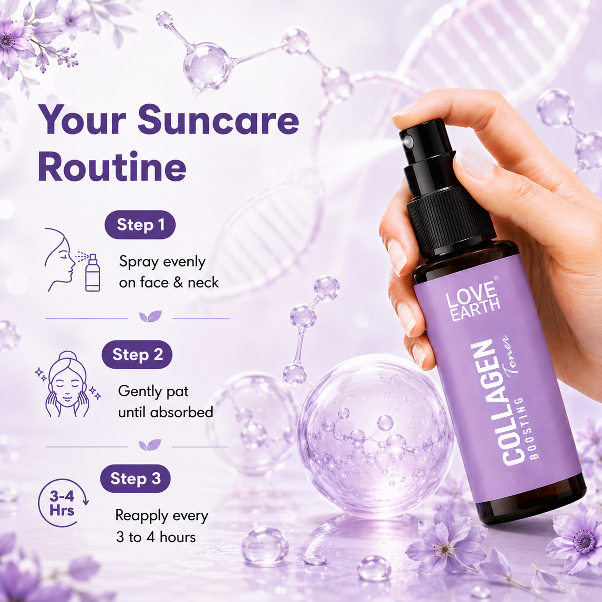 Love Earth Collagen Boosting Toner 