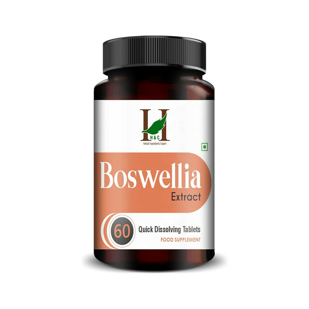 H&C Herbal Boswellia Extract Quick Dissolving Tablets 