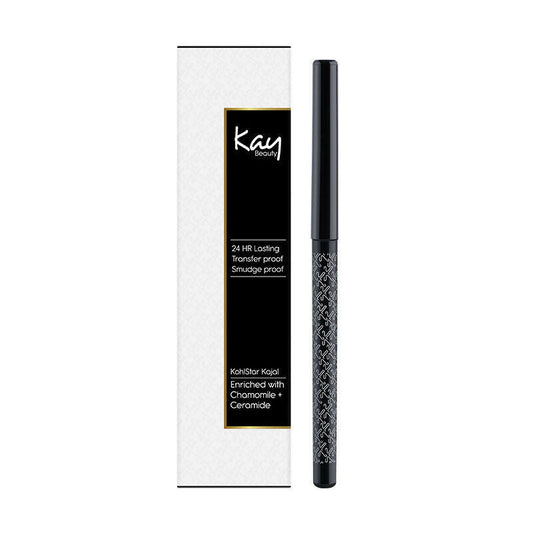 Kay Beauty Waterproof 24 Hour Kajal - Spade Black 