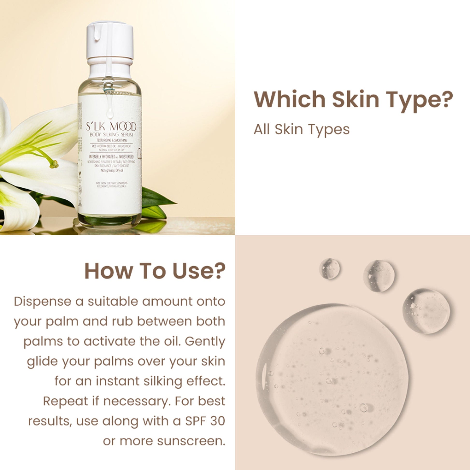 Personal Touch Skincare Skincare Silk Mood Body Silking Serum