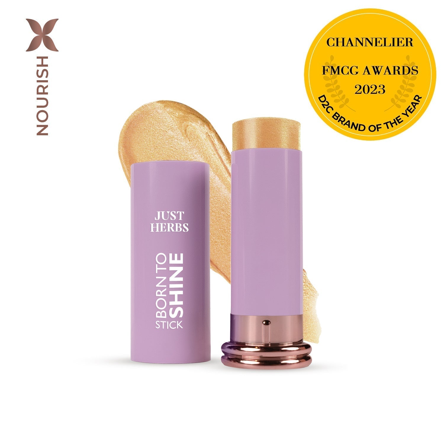 Born To Shine Stick with Shea Butter and Cica 
