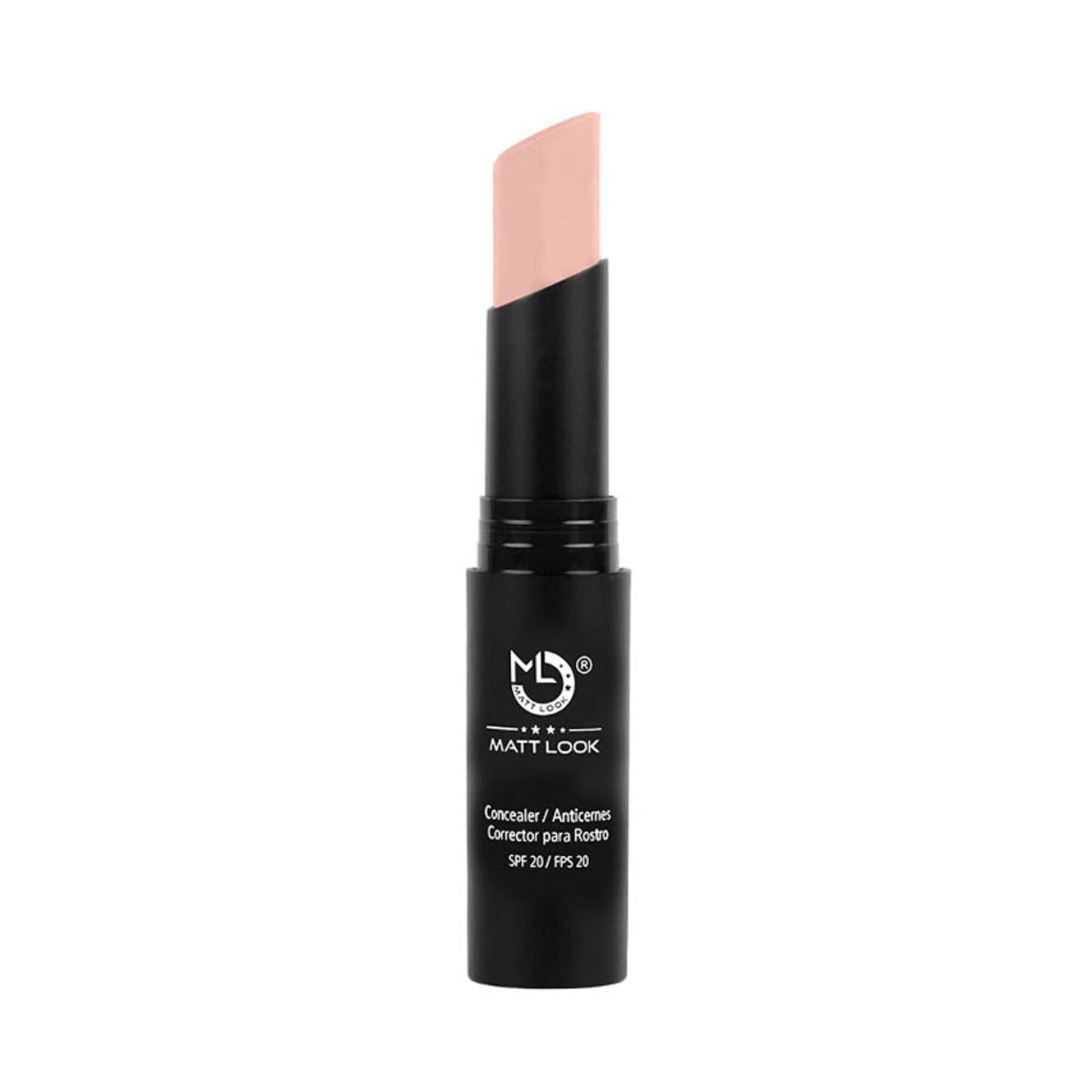 Matt Look Concealer & Anticernes SPF 20 - Rose 