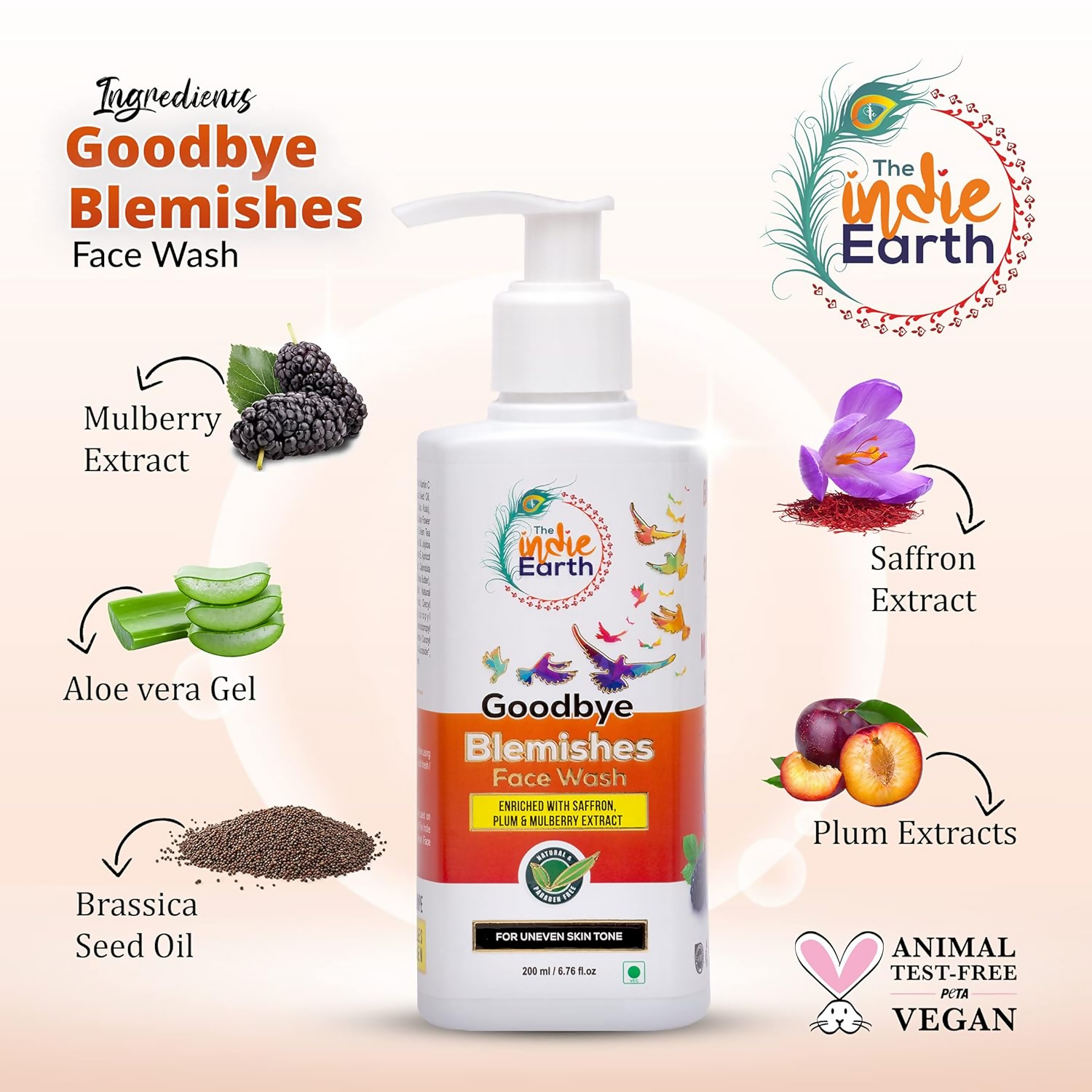 The Indie Earth Goodbye Blemish (Vitamin C) Facewash  Grab2Buy The Indie Earth Grab2Buy