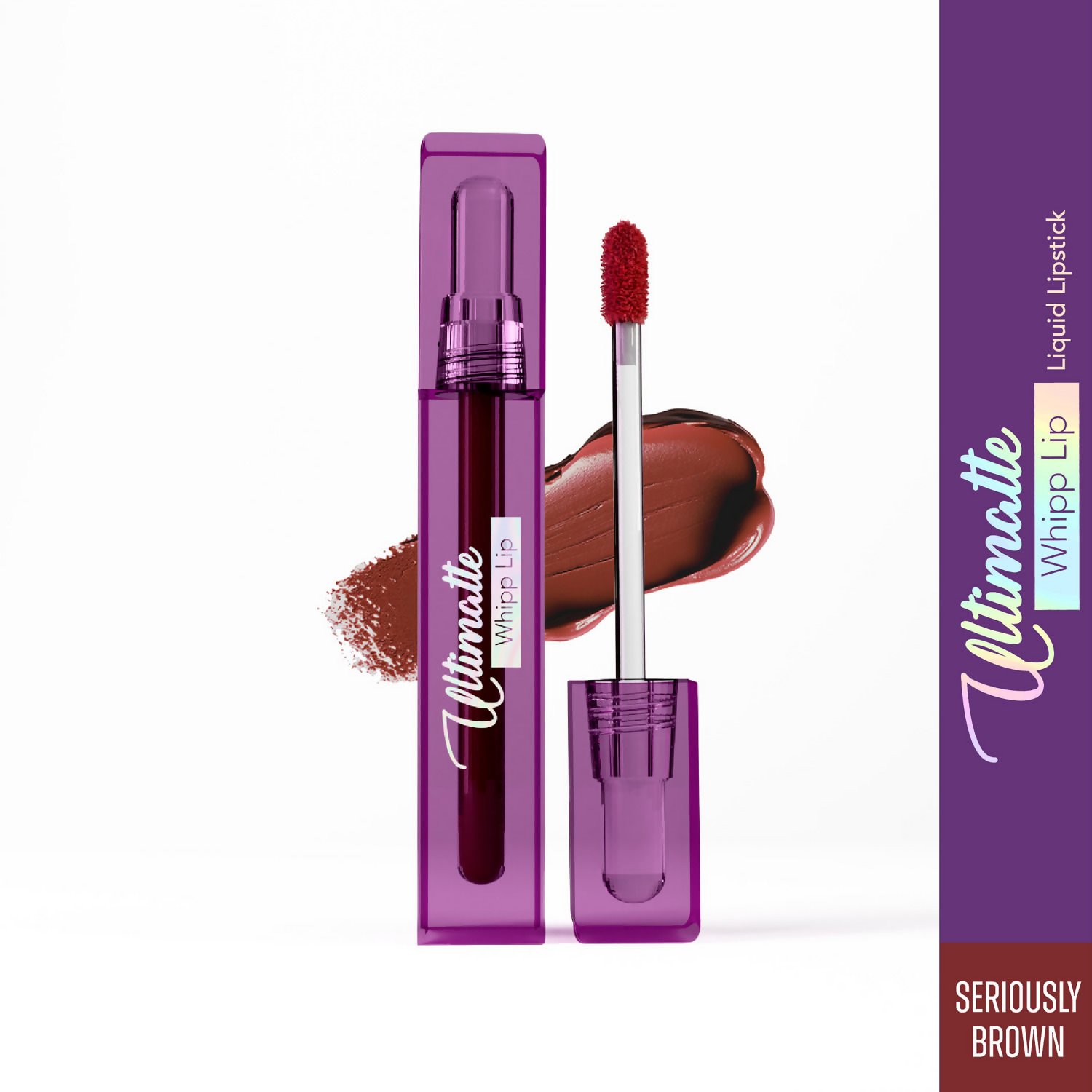 Blue Heaven Ultimatte Whipp Lip Liquid Lipstick - Seriously Brown 