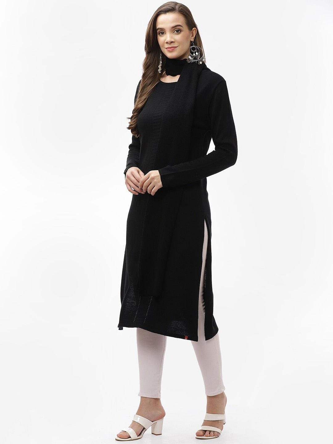 Biba Women Black Kurta | Grab2Buy