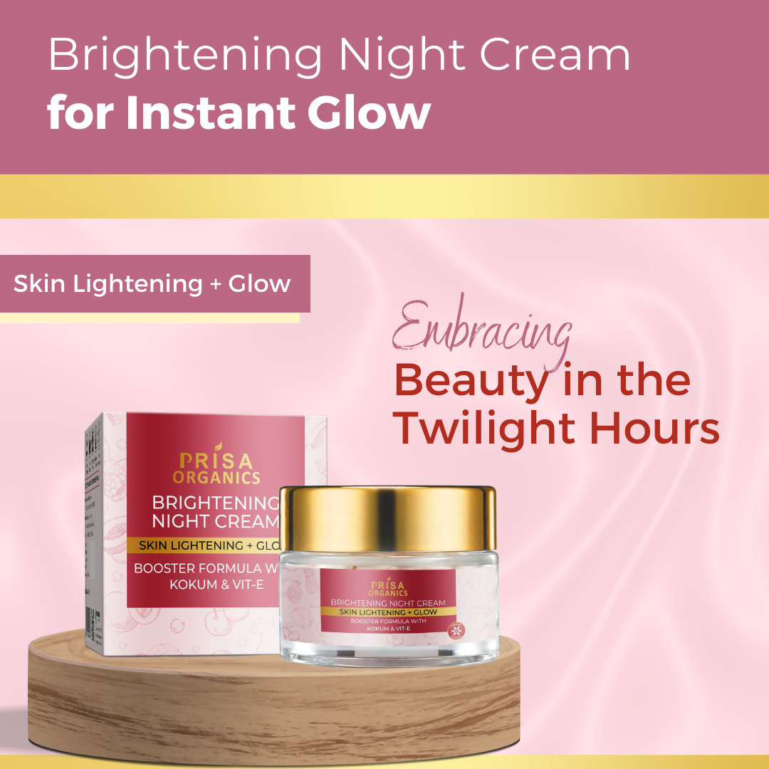 Prisa Organics Brightening Night Cream - Grab2buy