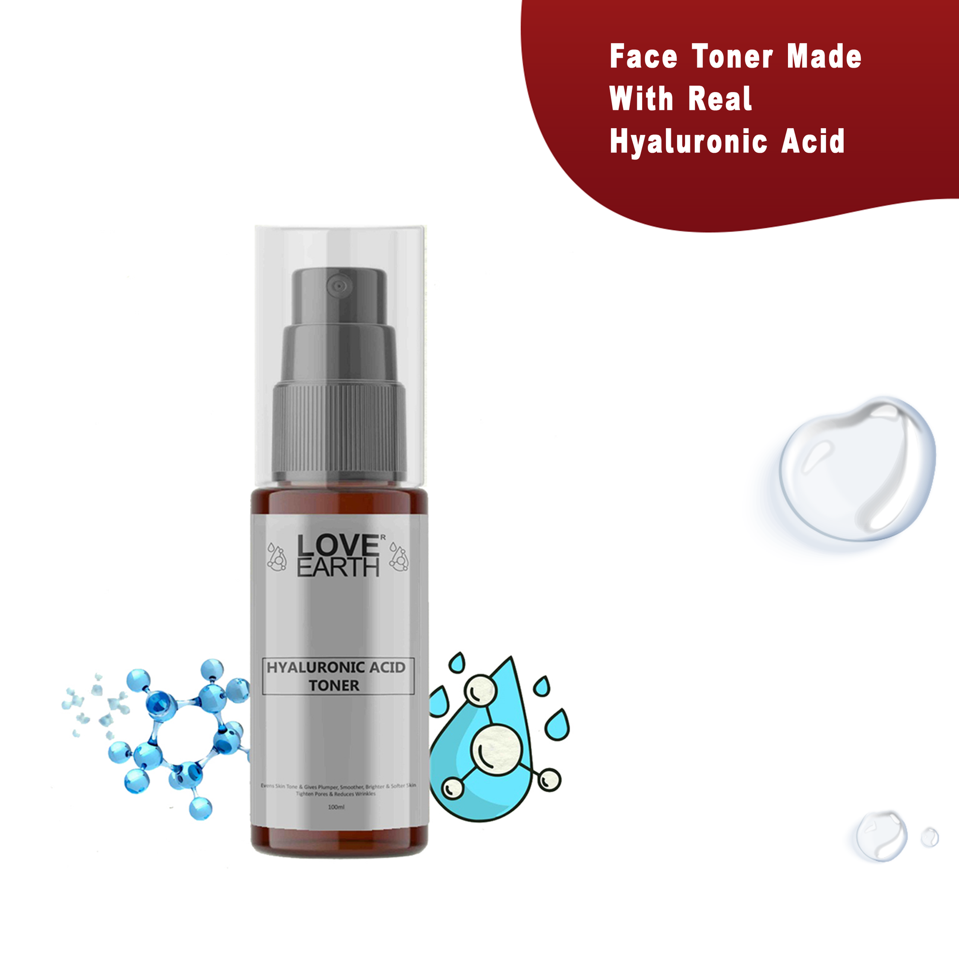 Love Earth Hyaluronic Acid Toner 