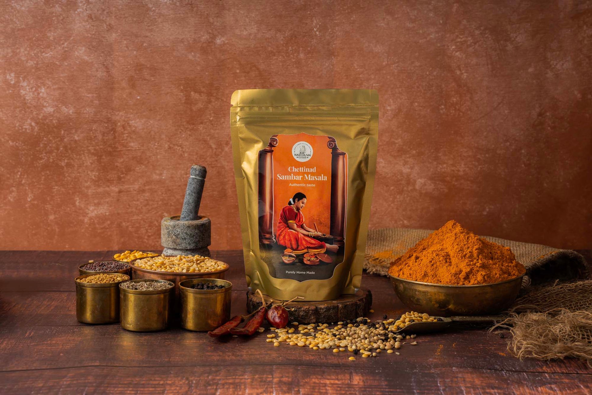 Narchuvai Foods Chettinad Sambar Masala