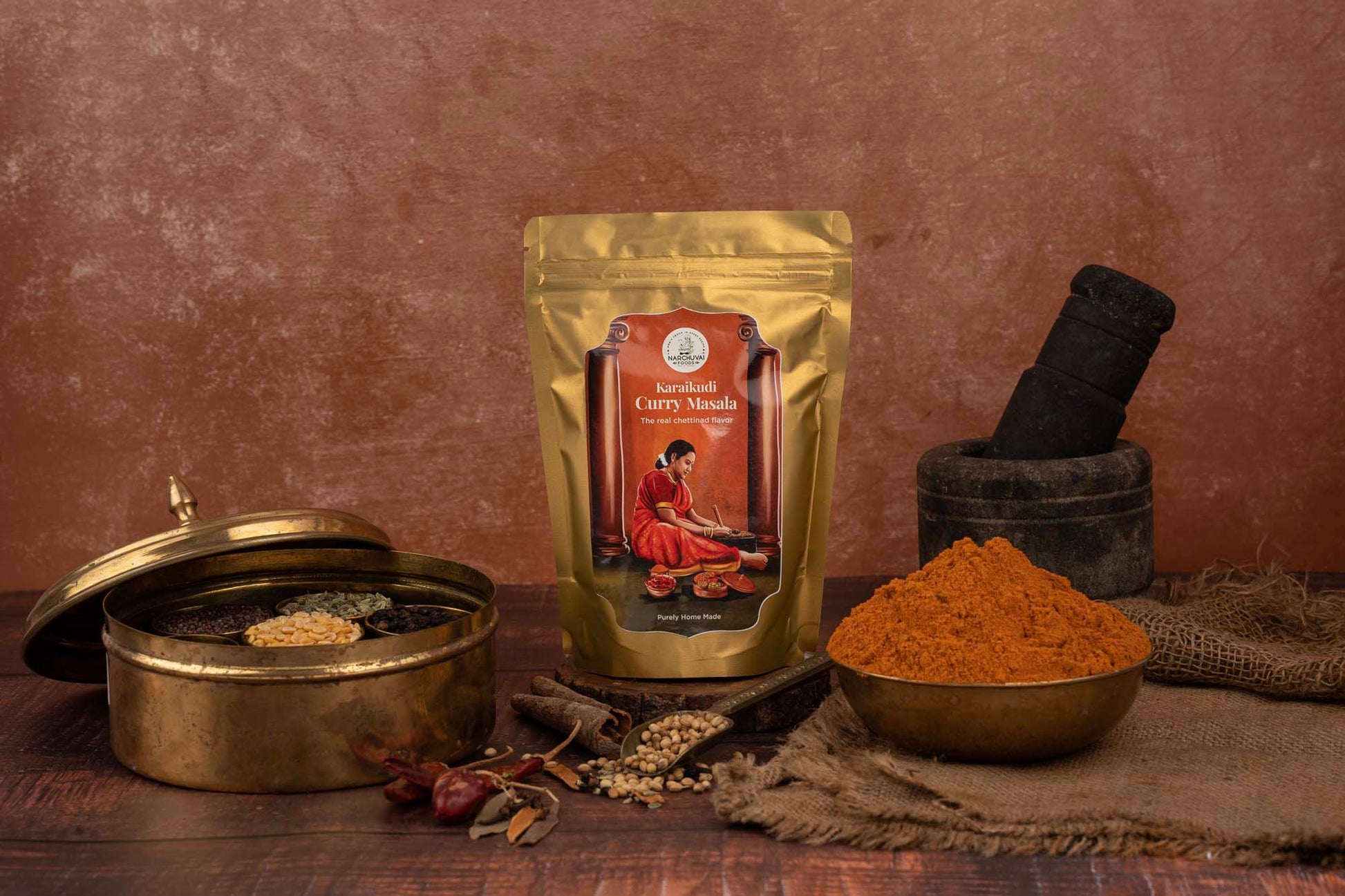 Narchuvai Foods Karaikudi Curry Masala