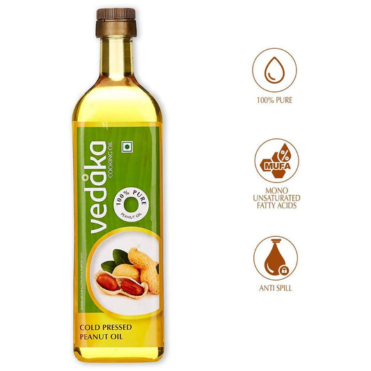Vedaka Cold Pressed Peanut (Groundnut) Oil - Distacart
