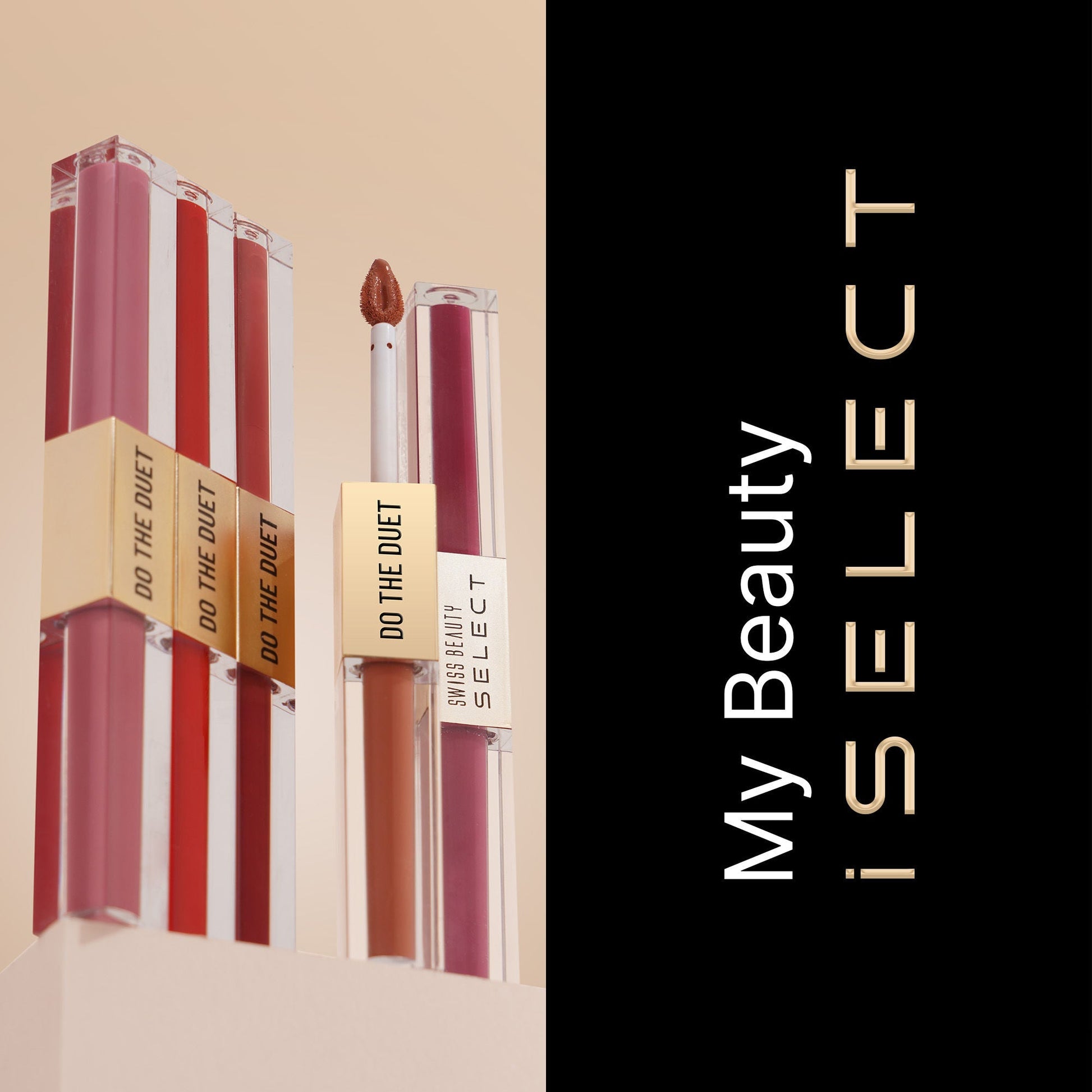 Swiss Beauty Select Do The Duet Lipstick - 4 Rouge Mauve