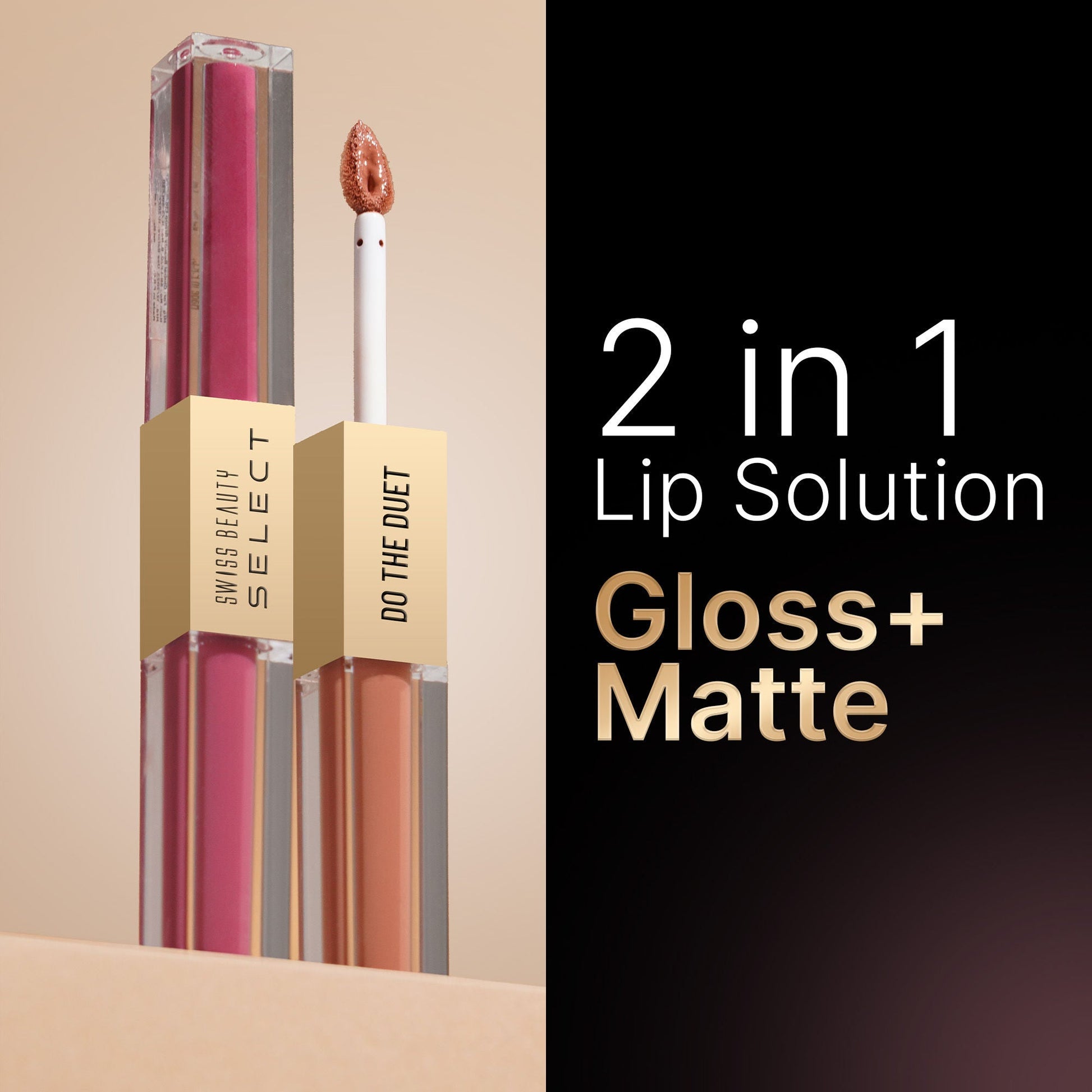 Swiss Beauty Select Do The Duet Lipstick - 4 Rouge Mauve