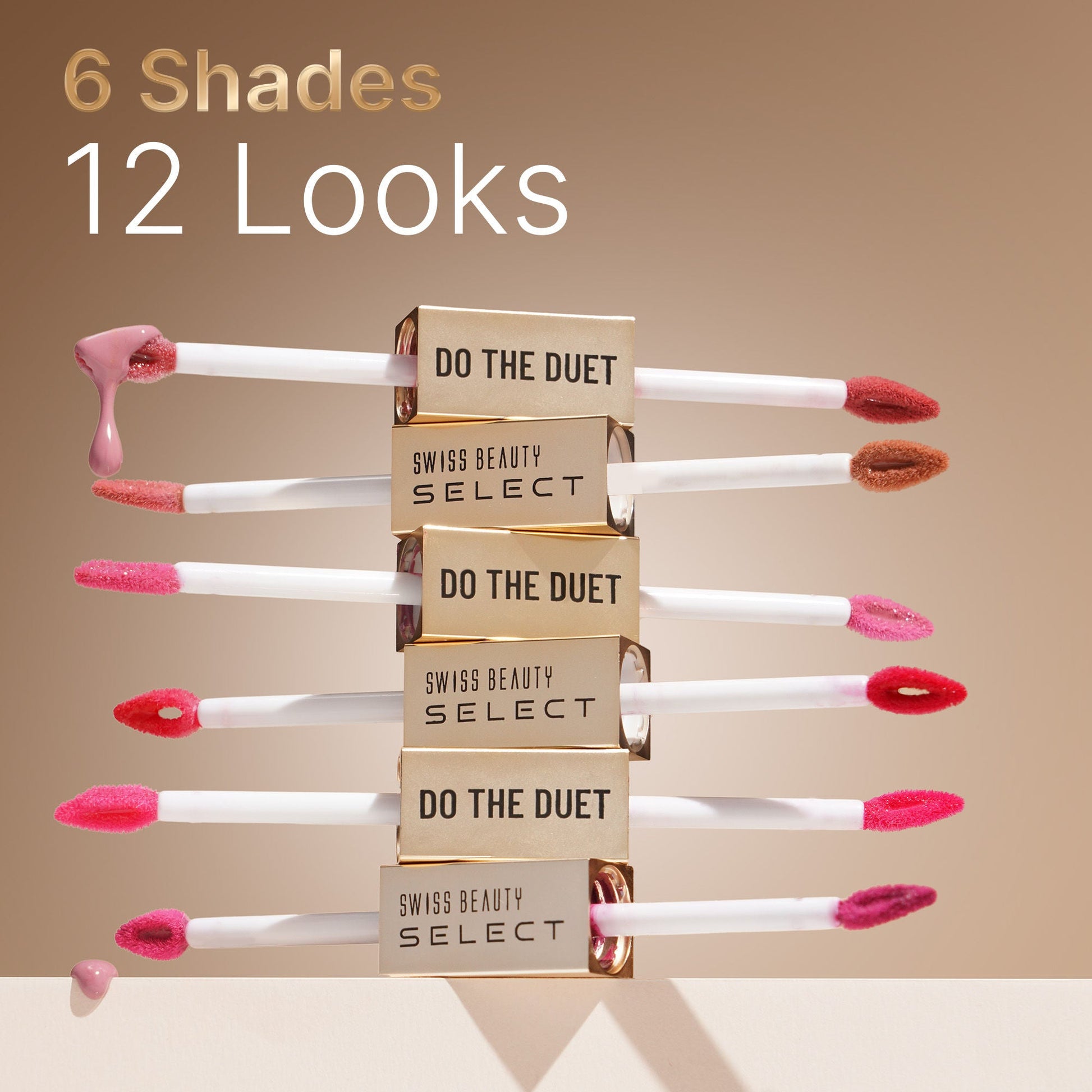 Swiss Beauty Select Do The Duet Lipstick - 4 Rouge Mauve