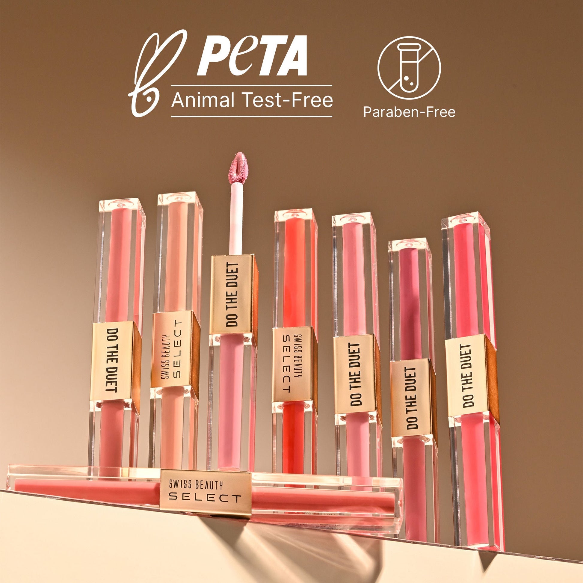 Swiss Beauty Select Do The Duet Lipstick - 5 Lady Pink