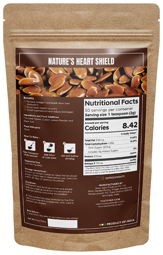 Ayura Origins Nature's Heart Shield Powder 