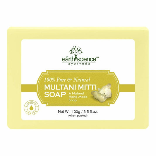 Earth Science Ayurveda Multani Mitti Bath Soap 